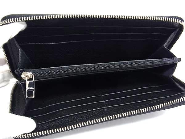 レザー ラウンドファスナー