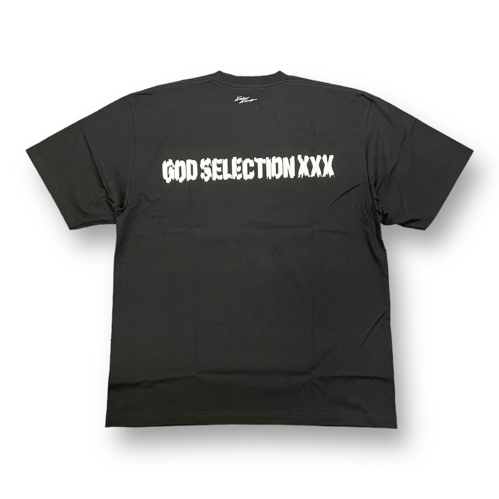 未使用 GOD SELECTION XXX × Kosuke Kawamura Box Logo TEE ボックスロゴ Tシャツ ゴッドセレクション  河村康輔 コラボ GX-S23-KKST-01 XL 56280A