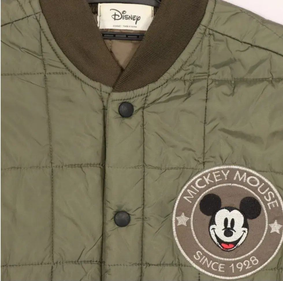 M Disney ディズニー ミッキーマウス ビッグロゴ キルティングジャケット 594 KANDAIZUMI_COM