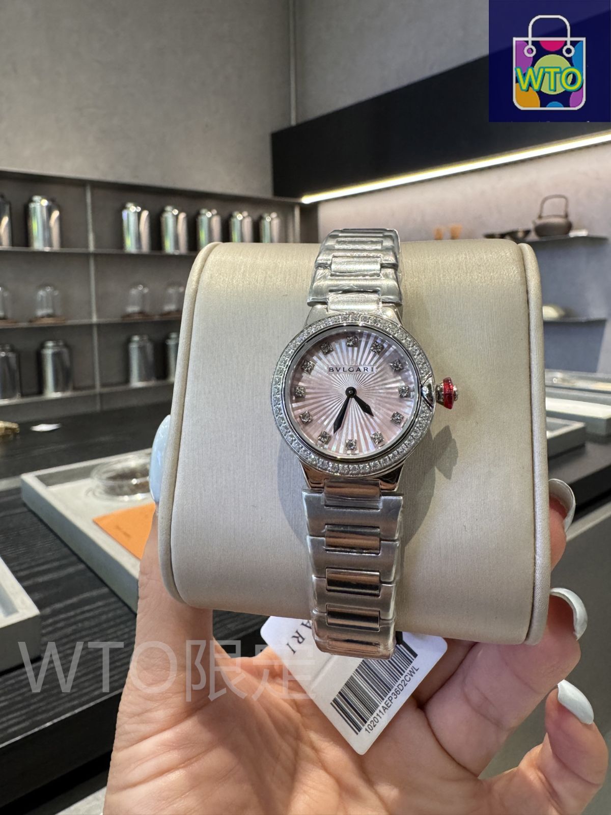 ブルガリ　時計 今日WTO】Bvlgari ブルガリ Lvcea サファイア ウォッチ-WTO輸入2