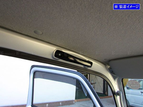 ジムニーノマド JC74W アルミアシストグリップ 黒 1PC