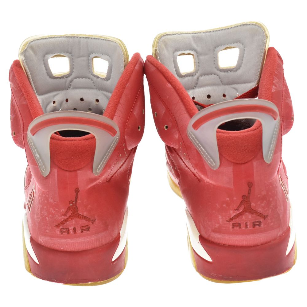 NIKE (ナイキ) ×SLAM DUNK AIR JORDAN 6 RETRO スラムダンク エアジョーダン6 ハイカットスニーカー レッド  US10.5/28.5cm 717302‐600 - メルカリ