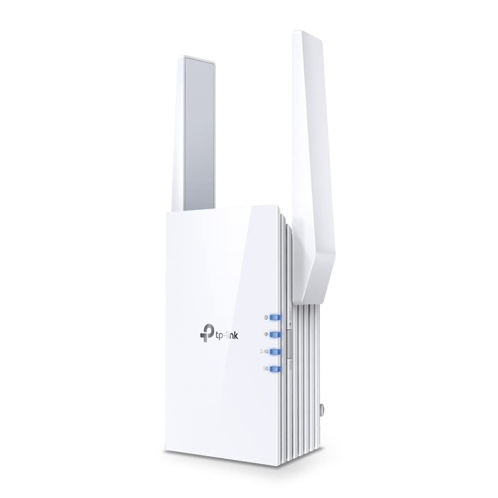 TP-Link Wi-Fi 無線LAN 中継器 Wi-Fi6 対応 2402 574Mbps 11ax|ac APモード HE160 ブリッジモードギガ有線LANポート RE705X|A AX3000規格 外部アンテナモデル