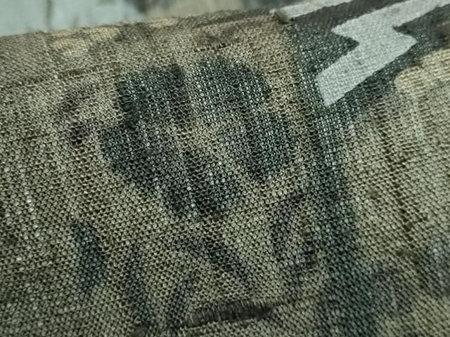 平和屋本店□極上 摺型友禅 京都 多ち花 九寸開き名古屋帯 松皮菱花文  