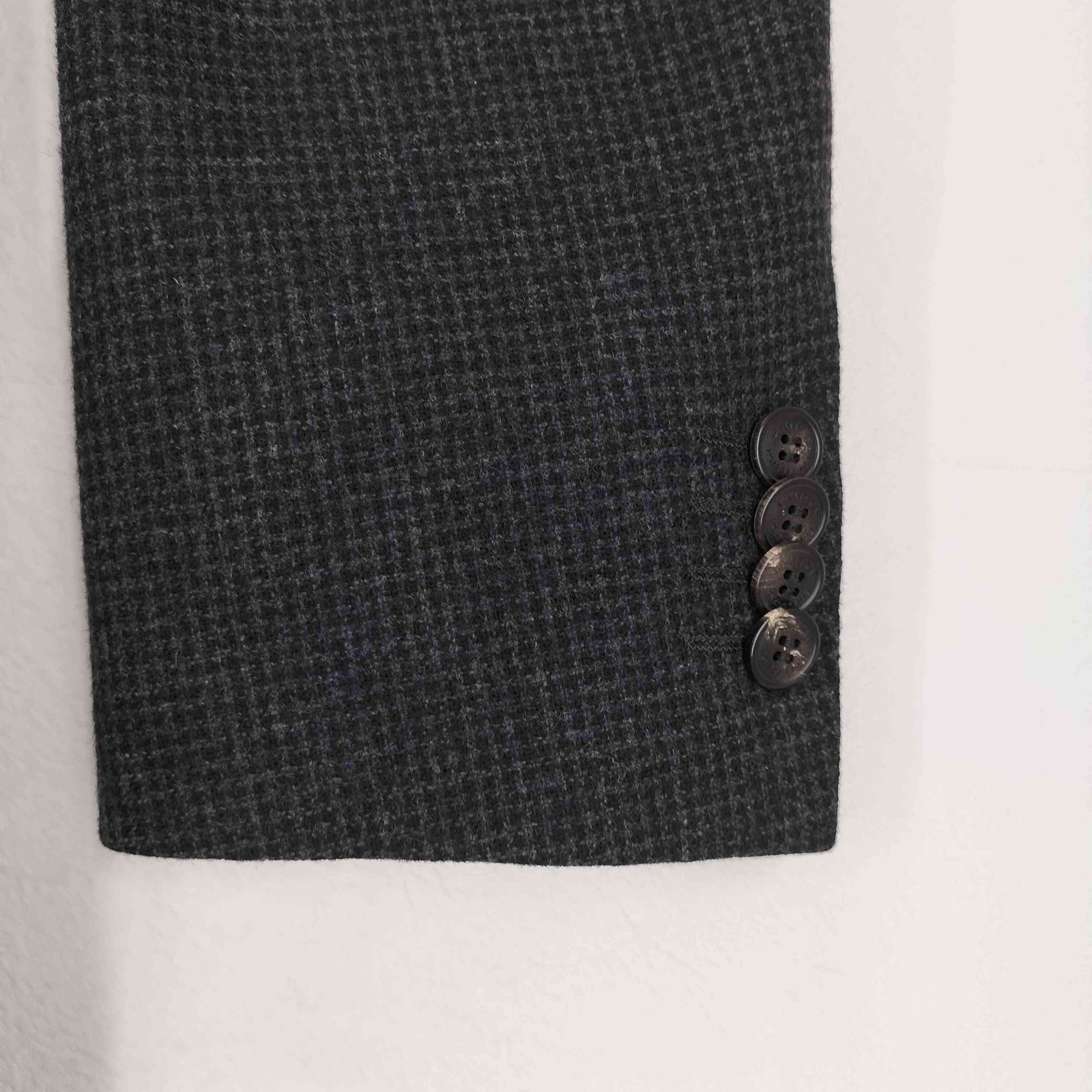 ランバンコレクション LANVIN COLLECTION カシミヤ混 ウール2B