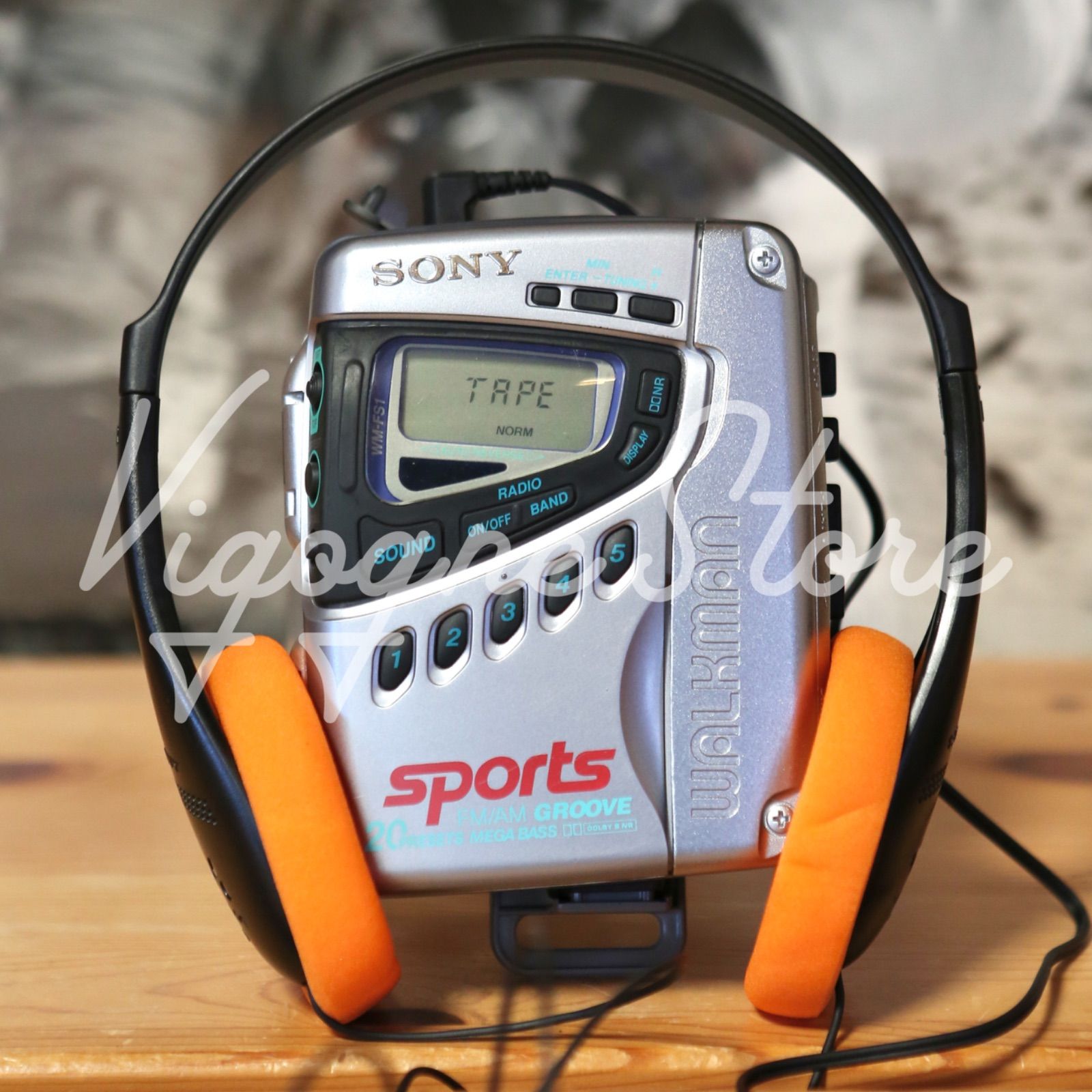 SONY SPORTS WALKMAN WM-FS1 MEGABASS搭載 防滴仕様