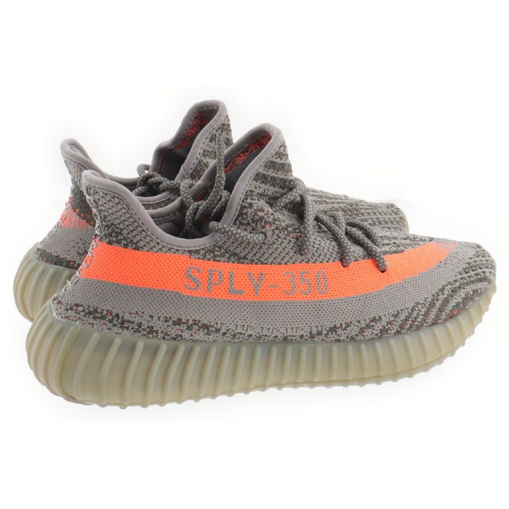 adidas (アディダス) YEEZY BOOST 350 V2 Beluga イージーブースト 350 V2 ベルーガ ローカットスニーカー  グレー/オレンジ US9.5/27.5cm BB1826 - メルカリ