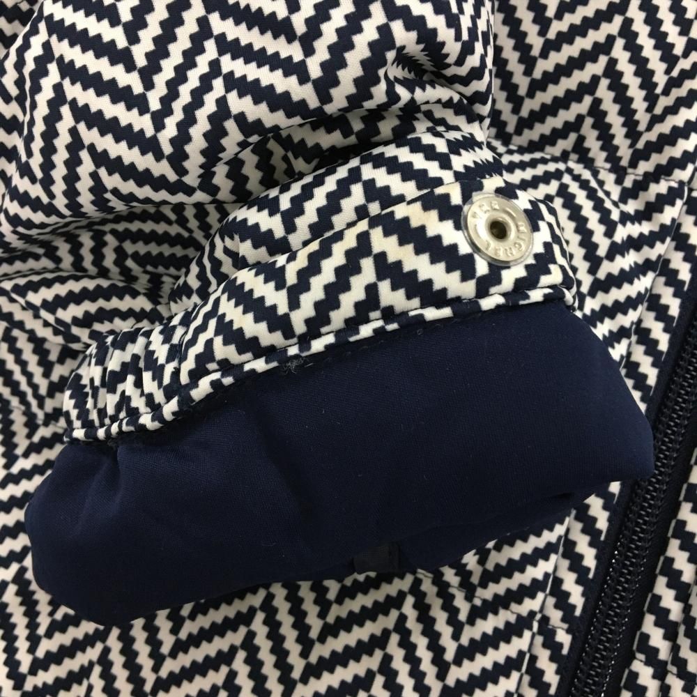 ご購入はこちらから。 超 キャロウェイ 2WAYダウンジャケット ネイビー×白 ヘリンボーン調 袖着脱可 メンズ LL ゴルフウェア Callaway 大胆な