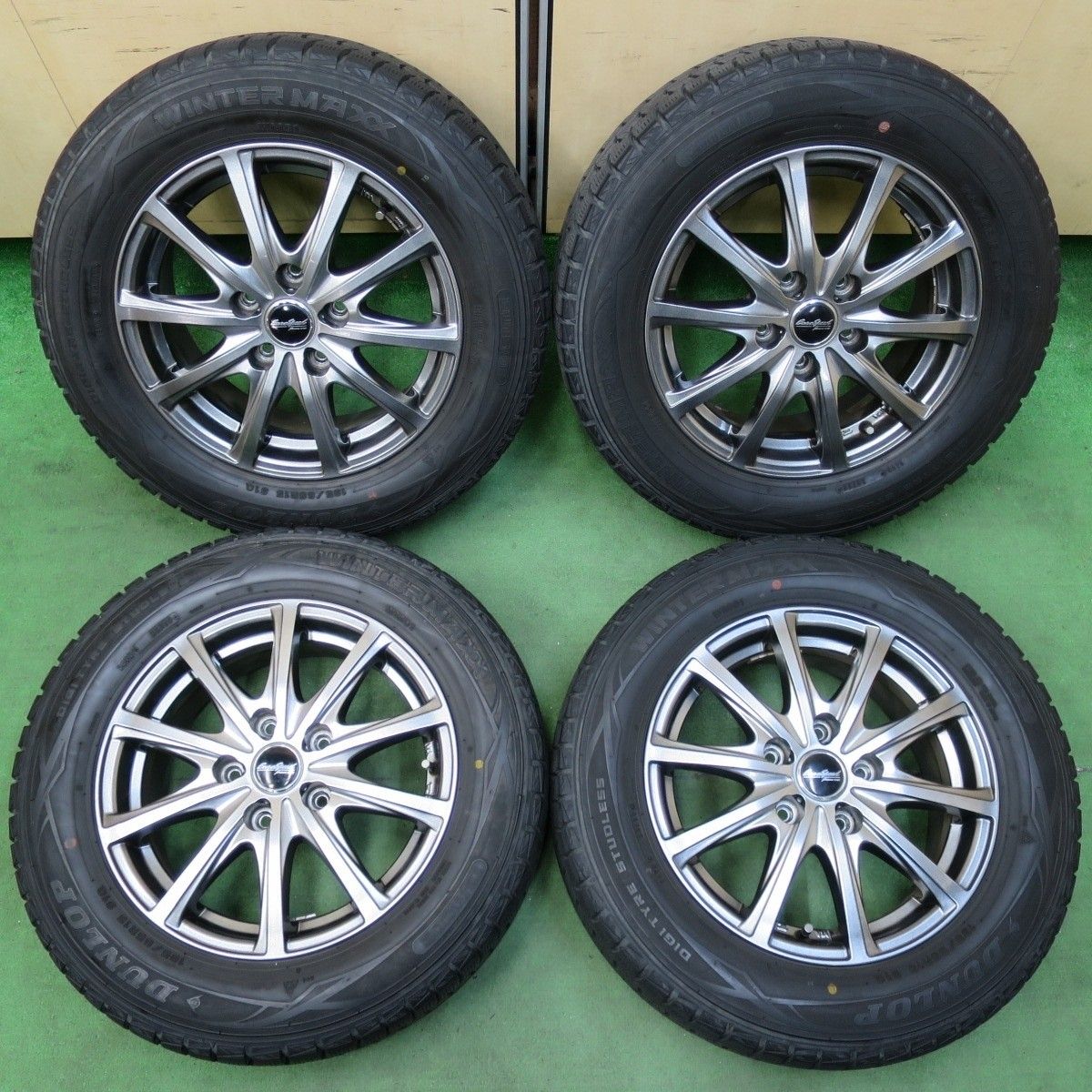 キレイ☆スタッドレス 195/65R15 ダンロップ ウインターマックス WM01 