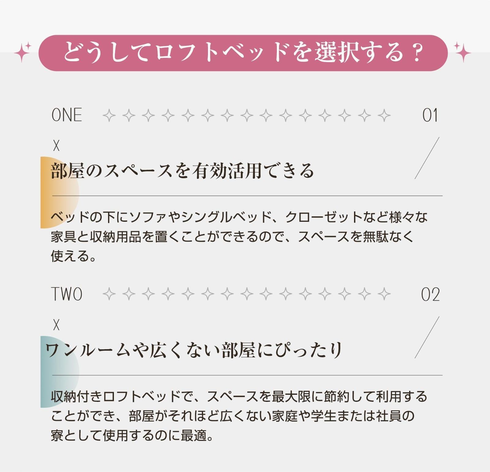 NANAMIロフトベッド