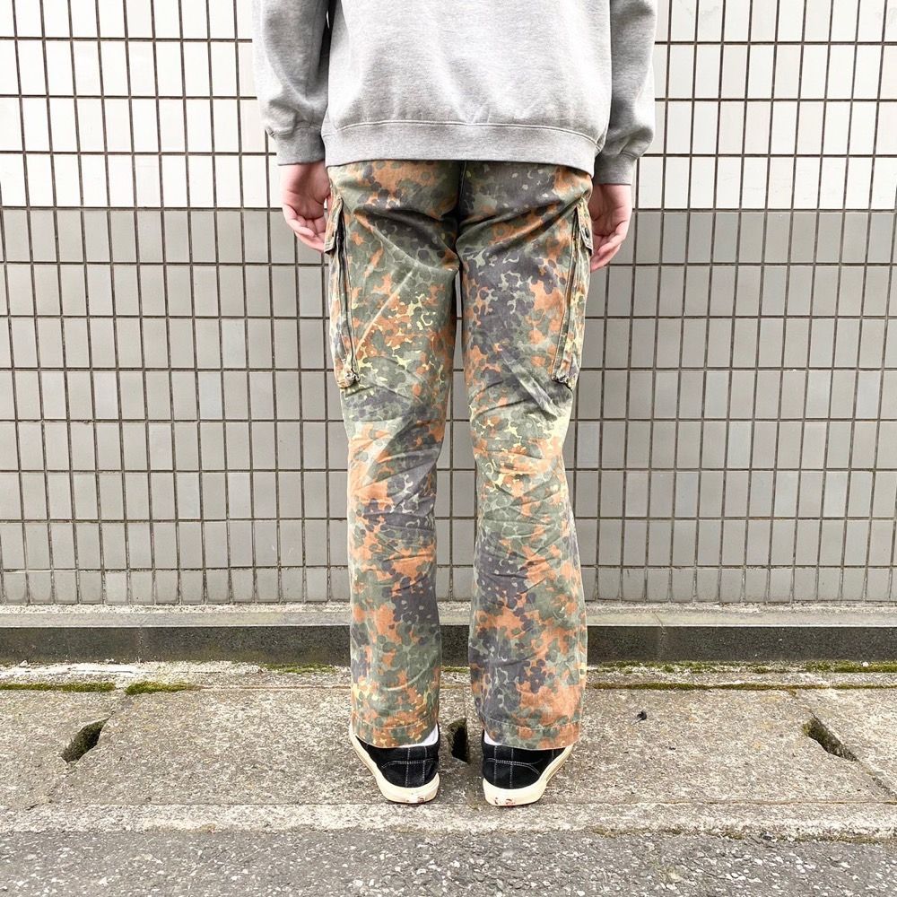 90's ドイツ軍 カーゴパンツ フレクターカモ 迷彩 ミリタリー