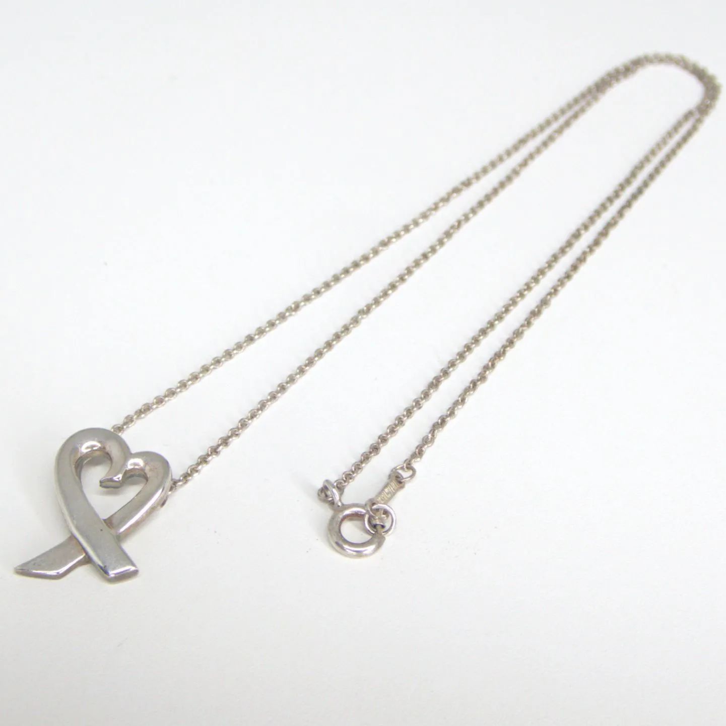 TIFFANY＆Co ティファニー ラビングハート SV925 ネックレス 楽天市場】ティファニー Tiffany&Co. ラビングハートネックレス