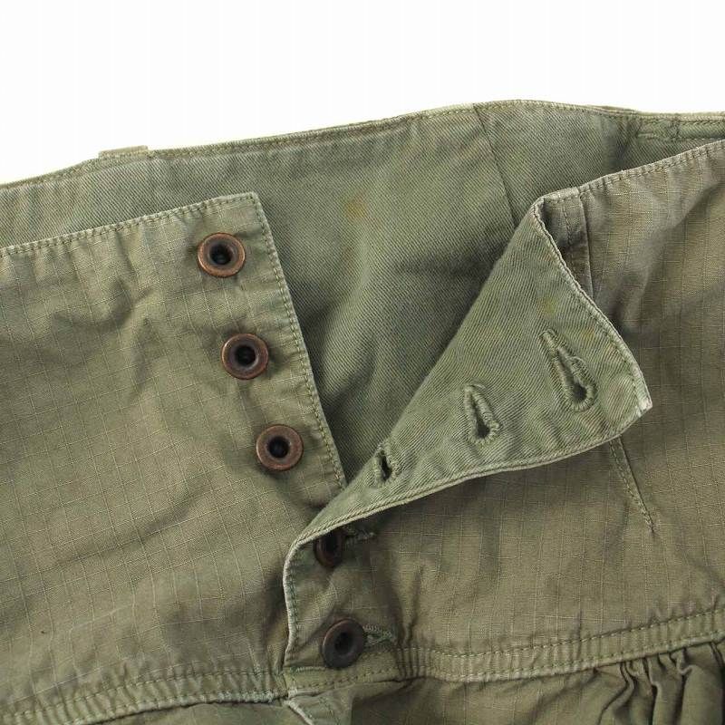 KAPITAL ワイドパンツ ガウチョパンツ　サイズ1 チェック柄タックワイドパンツ/日本製(ガウチョ・ワイドパンツ