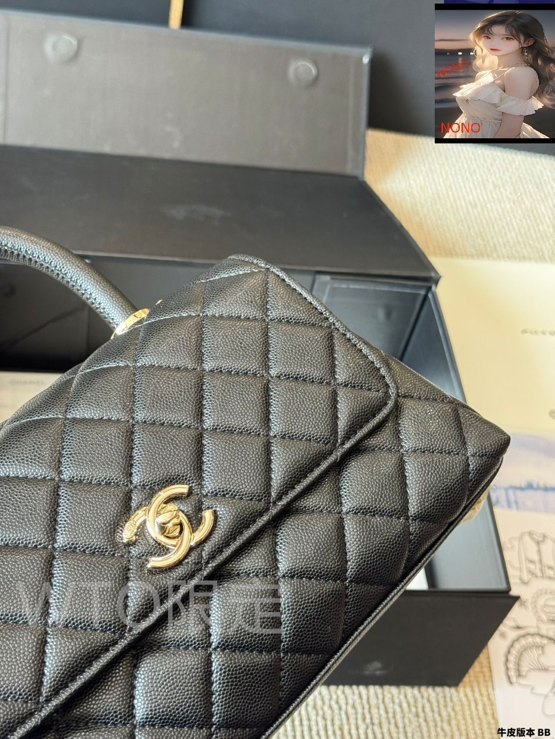 今日特価】Chanel シャネル ココハンドル スタイリッシュで実用