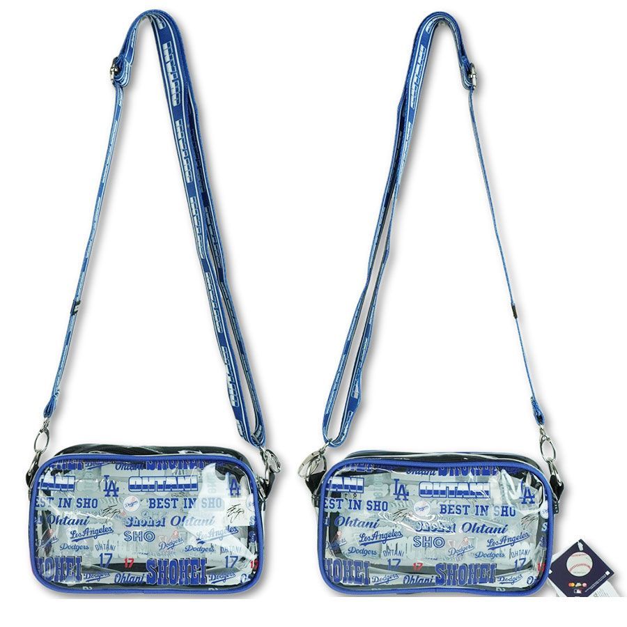 新品ドジャース公式dodgers青クリアショルダーバッグ鞄大谷翔平背番号１７ Amazon.co.jp: [MLB] 【海外限定】大谷翔平 #17 ショルダー