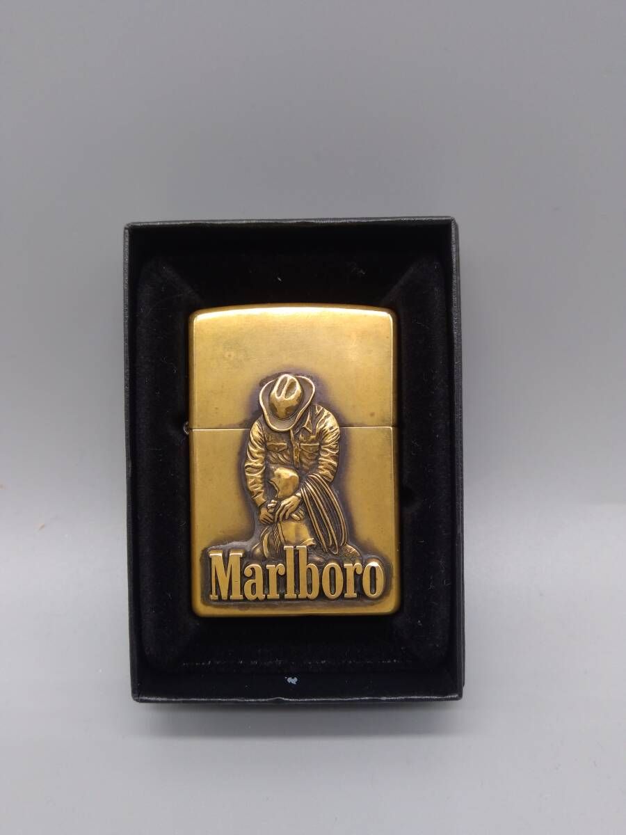 Zippo ジッポライター 使用済 1998年製 Marlboro マルボロ カウボーイ - メルカリ