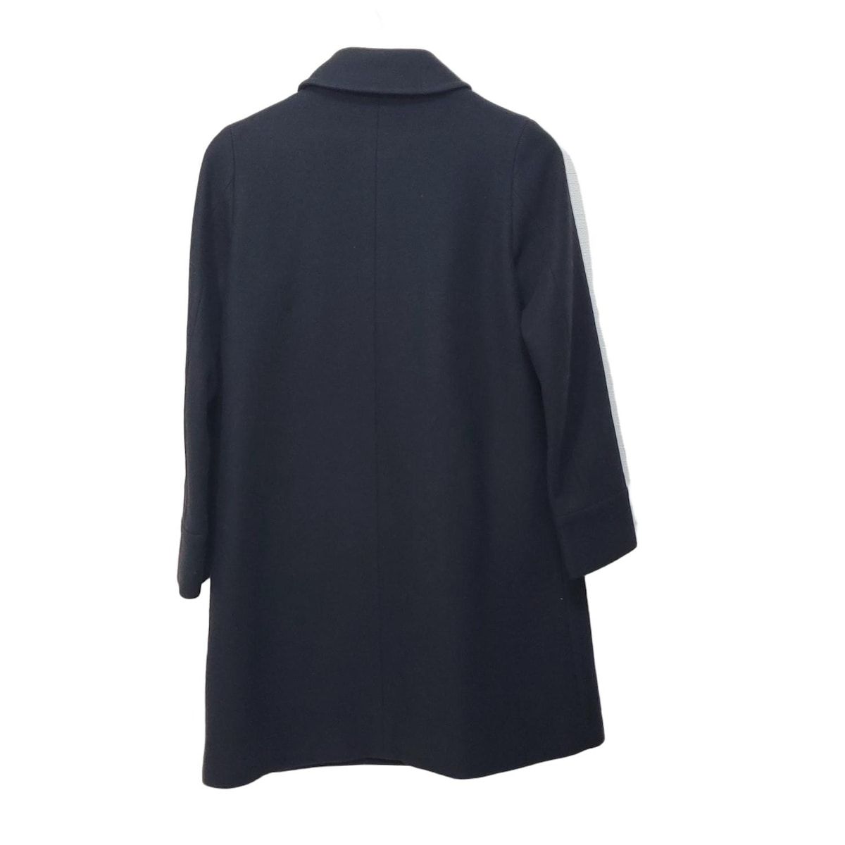 IENA イエナ MANTECO ノーカラーコート 36 ネイビー MANTECOノーカラー