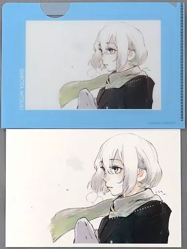 白田美ツ騎 トレーディングミニクリアファイルイラストカード付き 中古】クリアファイル 白田美ツ騎 「ジャックジャンヌ ハーフ