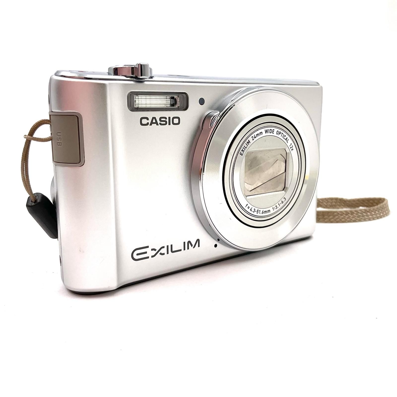 CASIO コンパクトデジタルカメラ EXILIM EX-ZS210 [シルバー