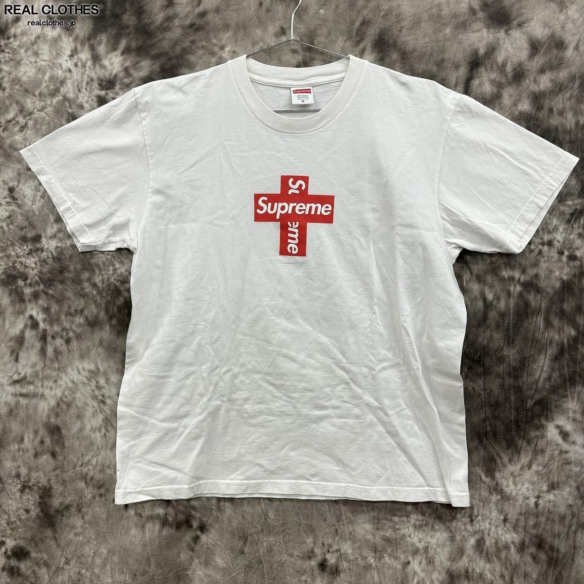 24時間以内発送 完売品 白 M 20fw Cross Box Logo Tee by メルカリ