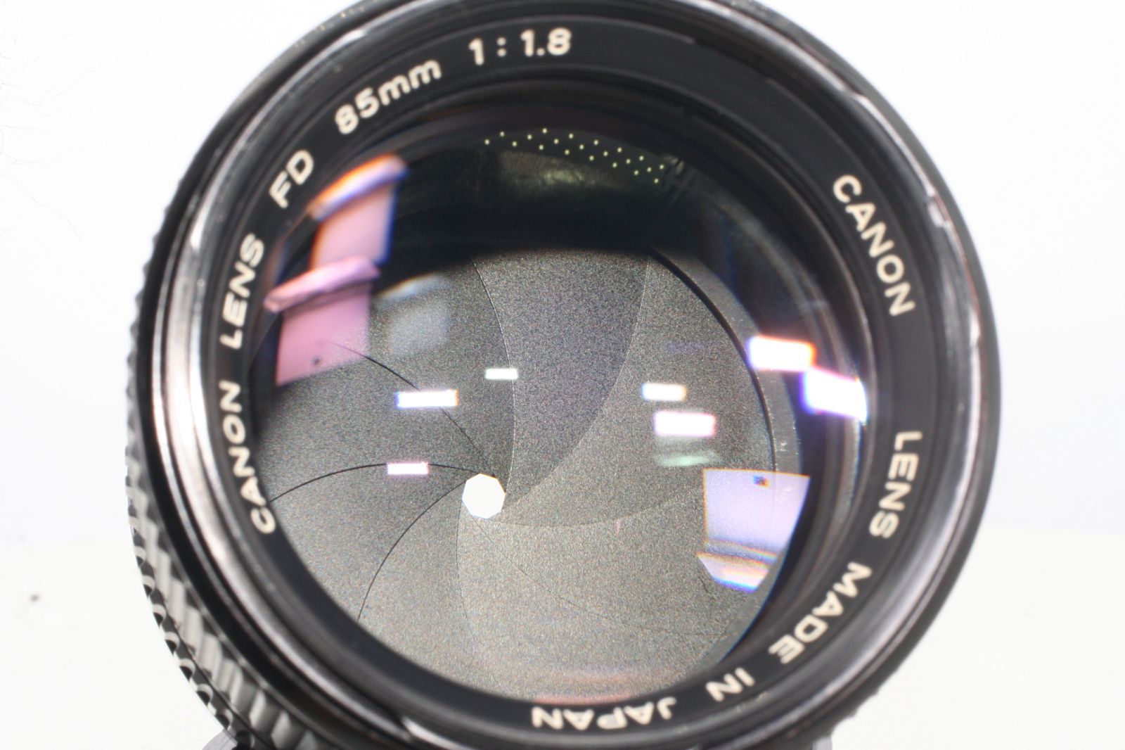 Canon New FD 85mm f/1.8 ポートレートレンズ（整備品） - レンズ(単焦点)