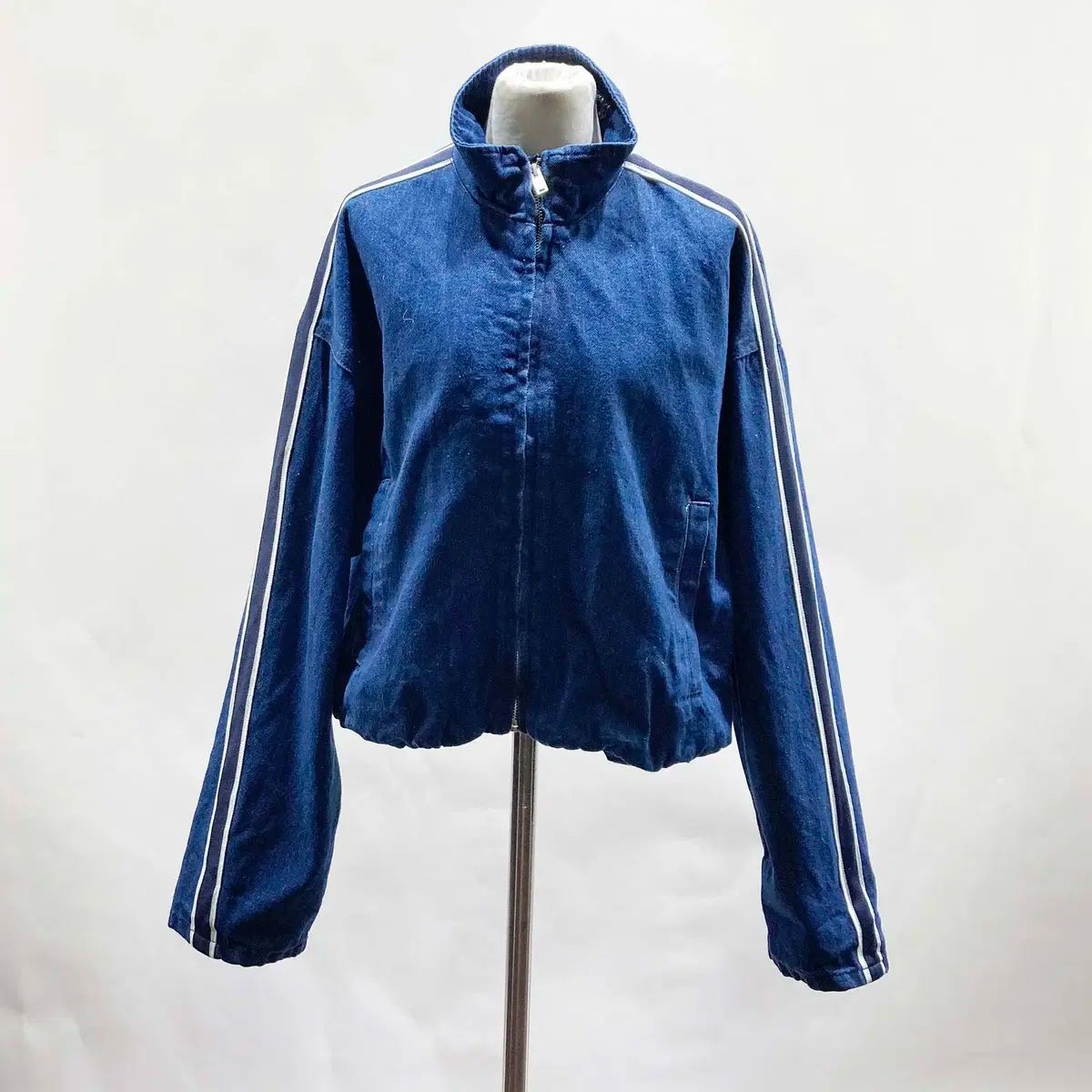 ZARA(ザラ) オーバーサイズ クロップドデニムジャケット L ジンの感覚 