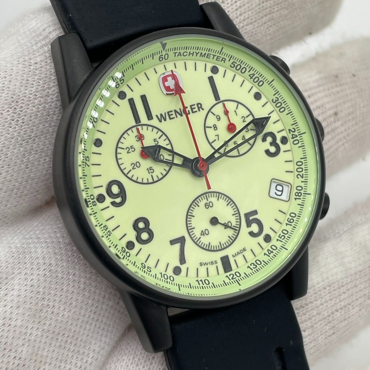 K644】WENGER(ウェンガー)/ コマンドクロノスペシャル/70814/クォーツ