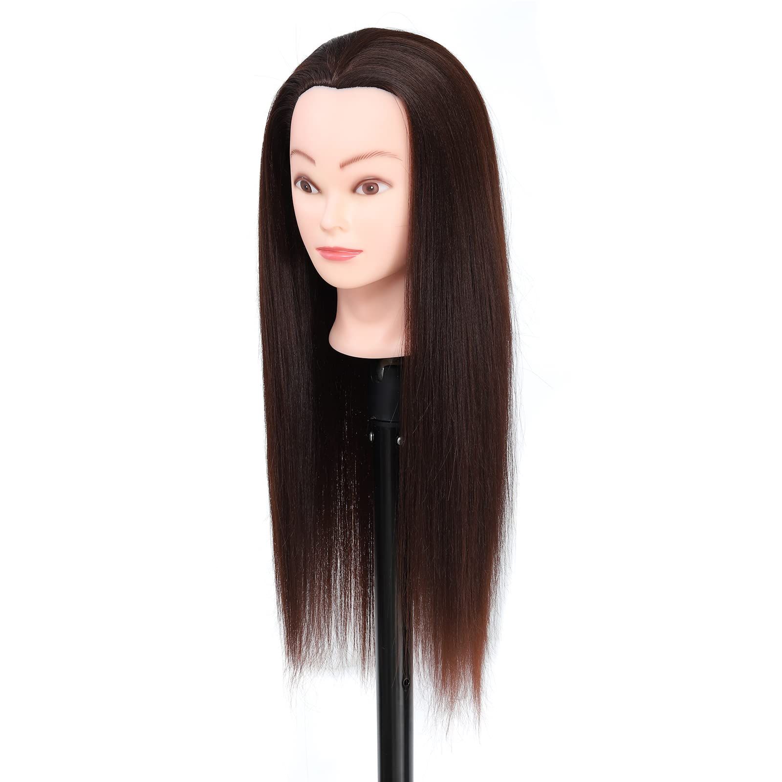 ヘアマネキン ボブスタイル 美容道具セット Ba Sha 練習用 編み込み練習用 ウィッグマネキンヘッド ヘア