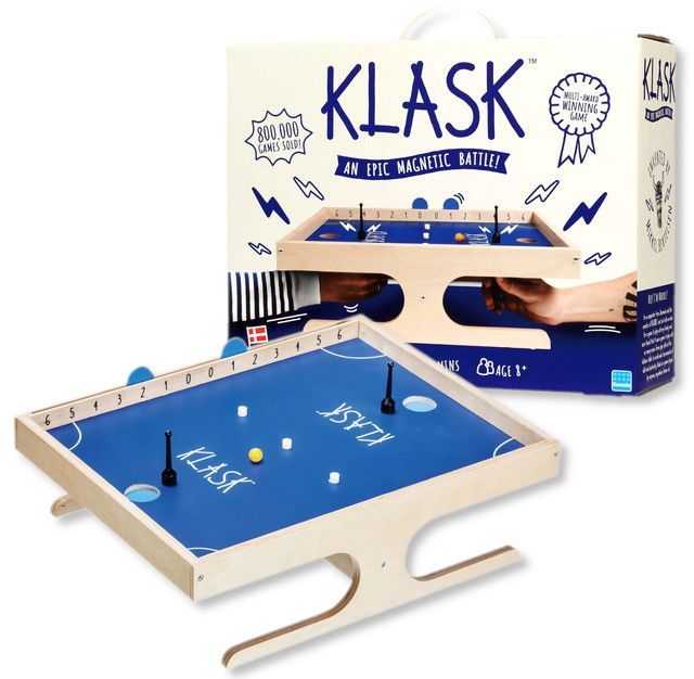 【新品】クラスク　(KLASK 2023 日本語パッケージ版 ボードゲーム エアホッケー テーブルゲーム)
