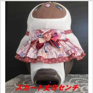 LOVOT ラボット服 福袋付き 着物風 お正月 ワンピース ハンドメイド