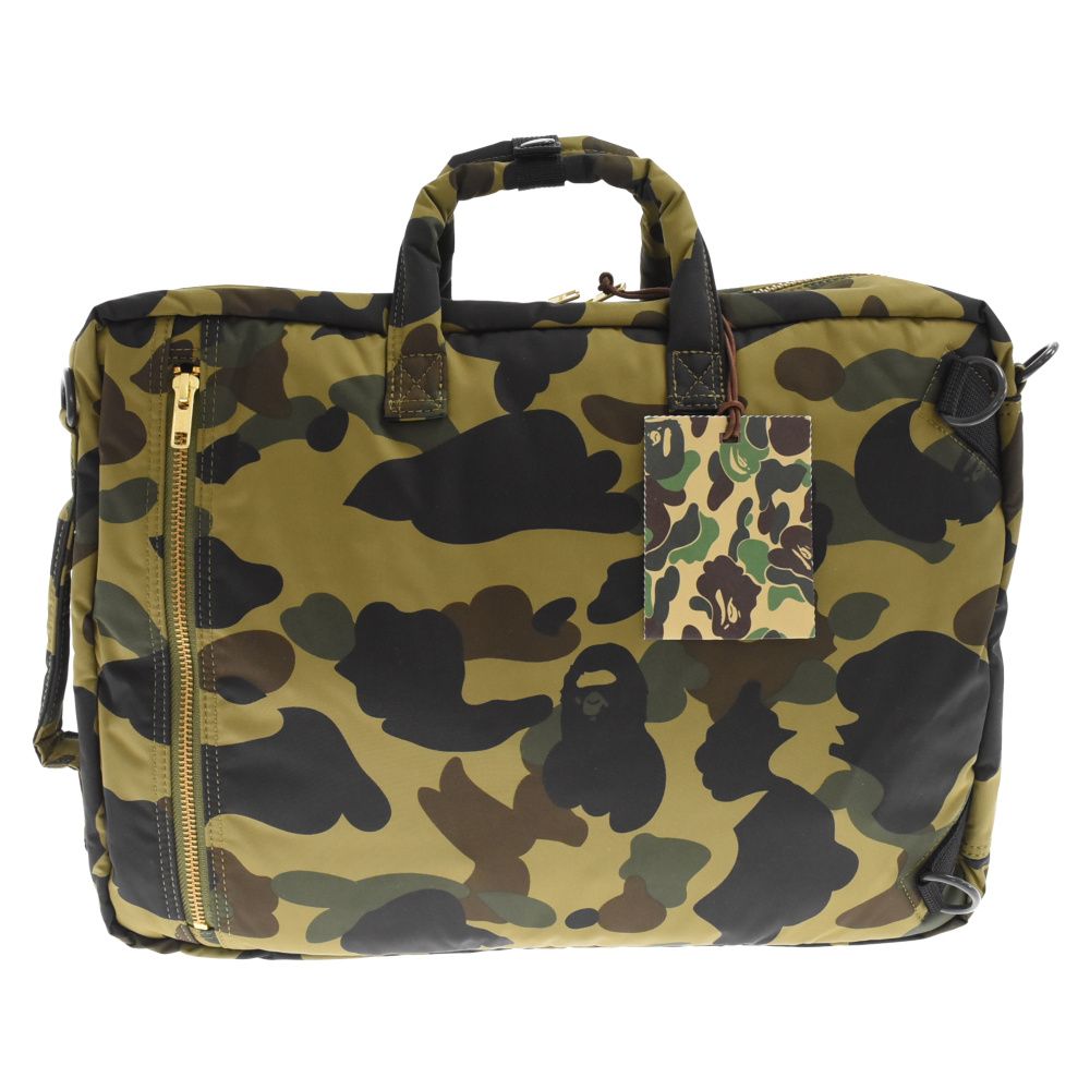 A BATHING APE (アベイシングエイプ) ×PORTER 1st CAMO 3WAY BRIEFCASE