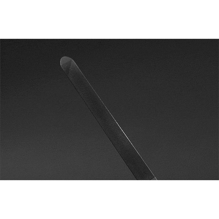 YOSHIDA YASURI 0 ／ ブラック 黒 先丸 140mm ロング | 爪ヤスリ マットシルバー 新潟 先尖り&amp;先丸セット 吉田ヤスリ かぜとゆきオンラインショップ