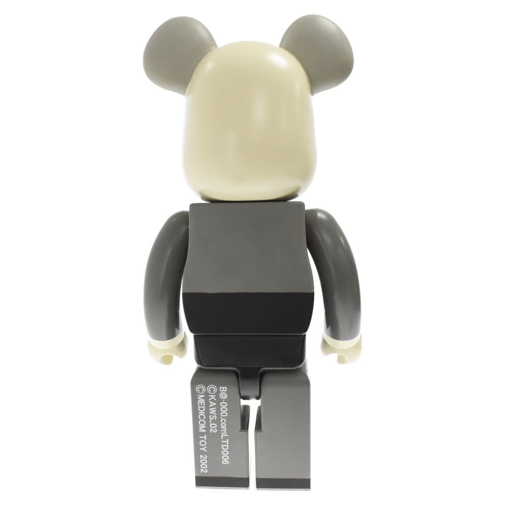 MEDICOM TOY (メディコムトイ) ×KAWS BE@RBRICK 1st OriginalFake COMPANION 1000% ベアブリック  カウズ フィギュア 人形 グレー - メルカリ