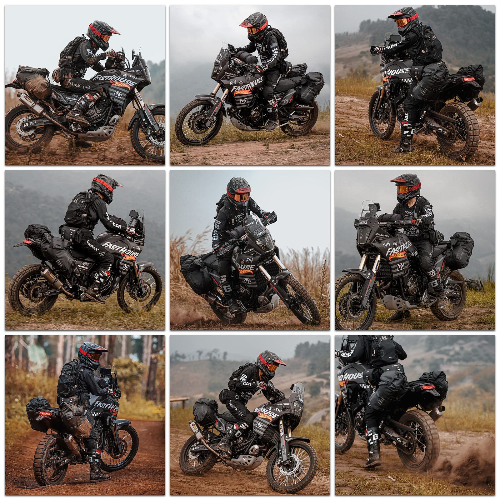 ロングツーリング サドルバッグ