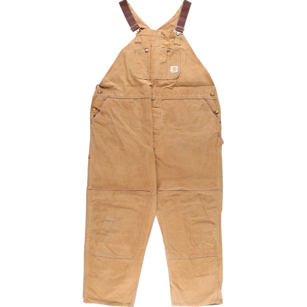 Carhartt カーハート ヴィンテージ　オーバーオール ダブルニー USA製 80年代 ビンテージ USA製 Carhartt カーハート ダック地