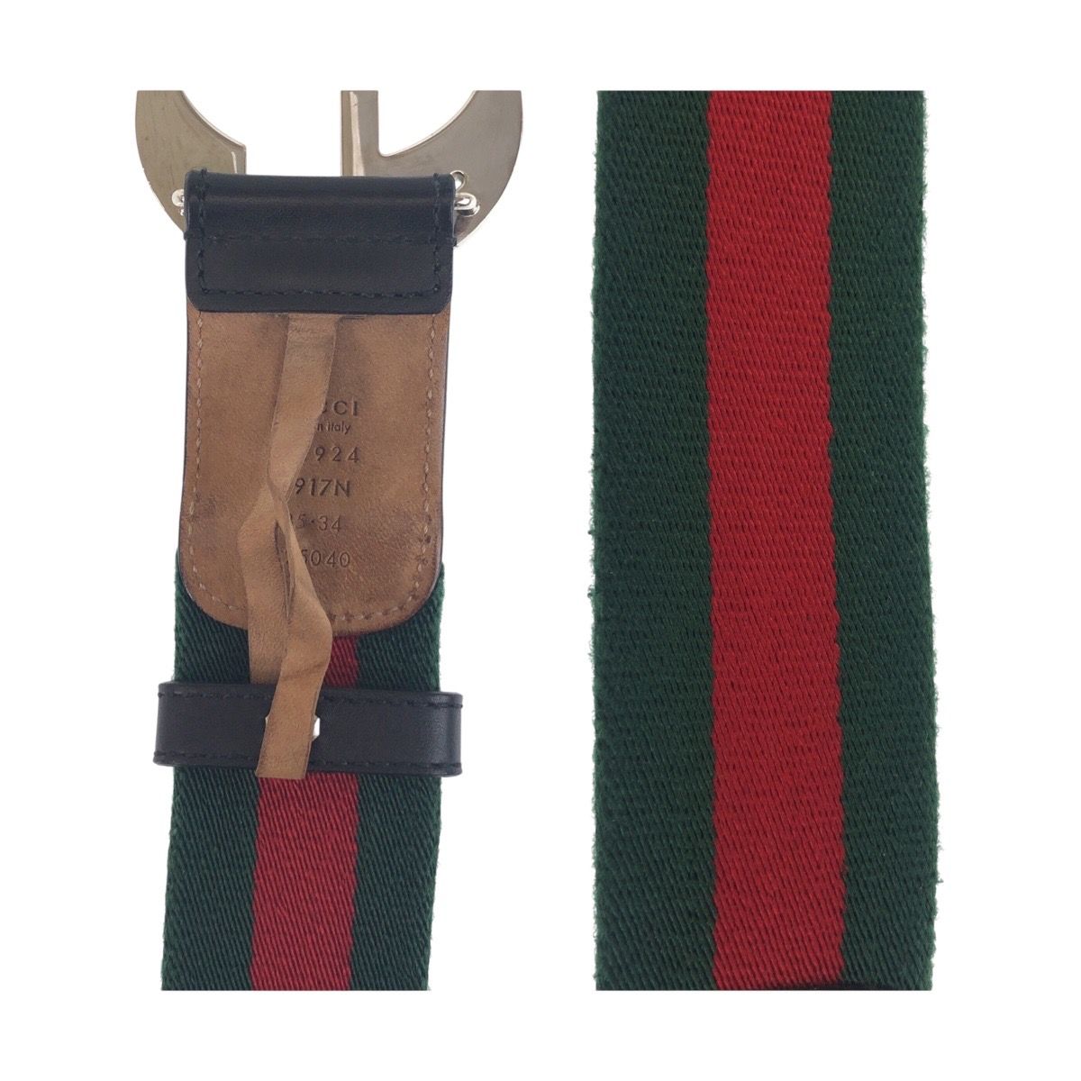 美品 グッチ シェリーライン インターロッキング 85cm/34インチ  