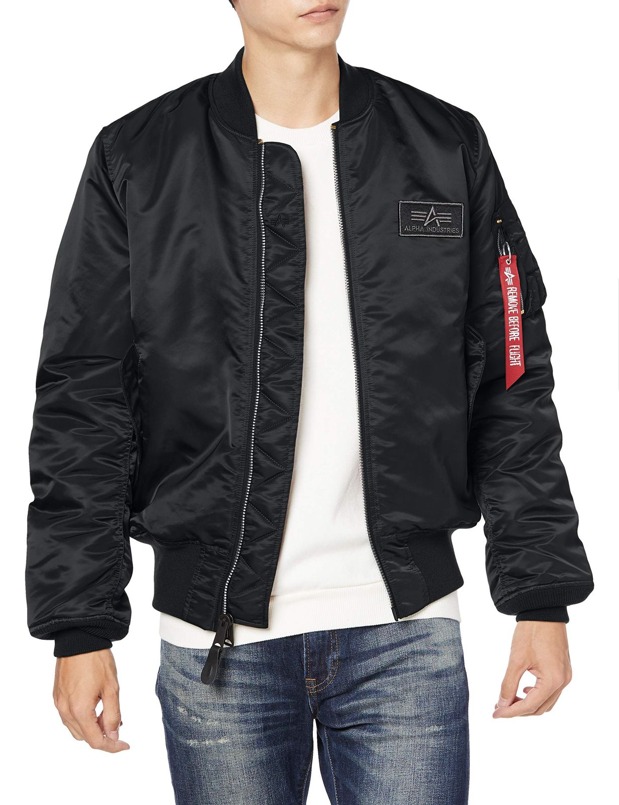 アルファインダストリーズ アウター MA-1 タイト バックエンブレム FLYING-A TA0199