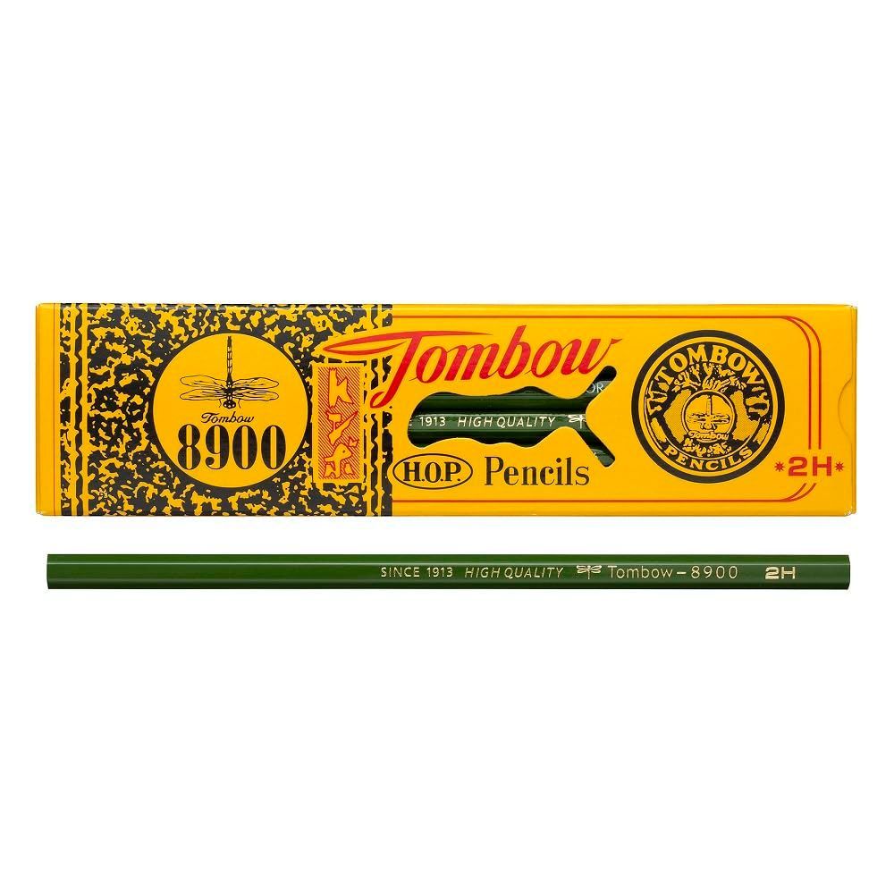 8900 2 H 1ダース 鉛筆 トンボ Tombow