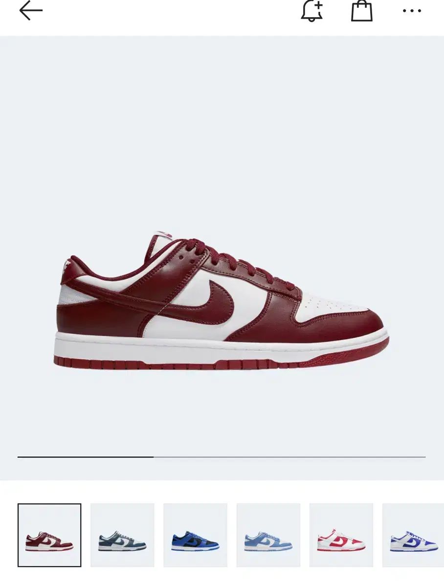 NIKE ナイキ ダンクロー レトロ チーム レッド 270mm