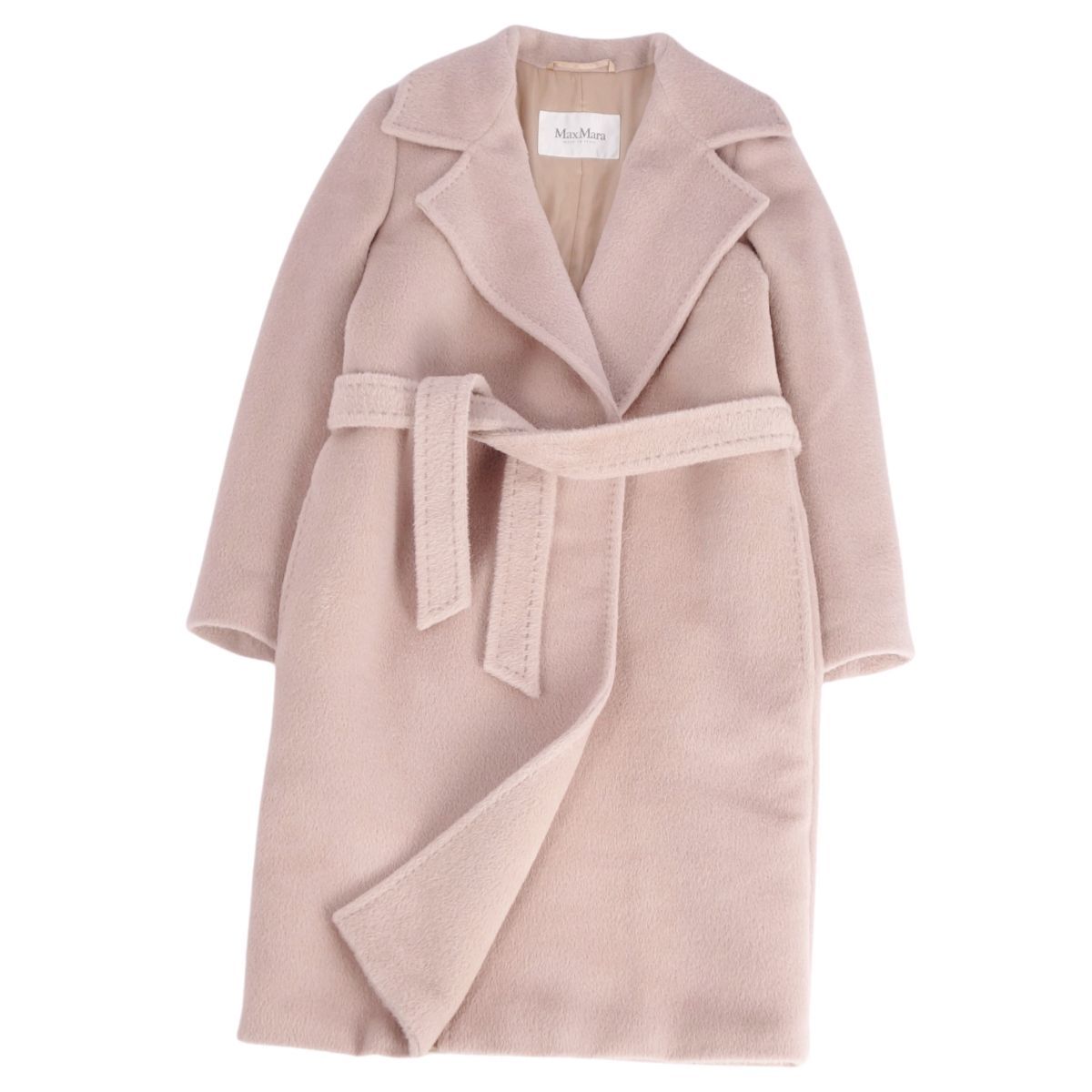 極美品 マックスマーラ Max Mara 白タグ ロングコート ボタン 極美品 マックスマーラ Max Mara 白タグ ロングコート ボタン