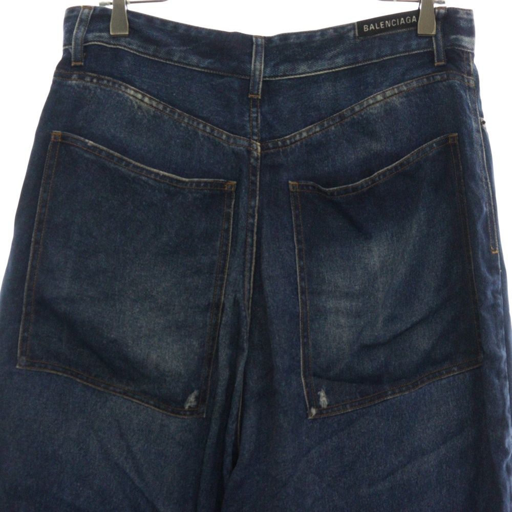 BALENCIAGA (バレンシアガ) DENIM TROMPE L'oeiL トロンプルイユ