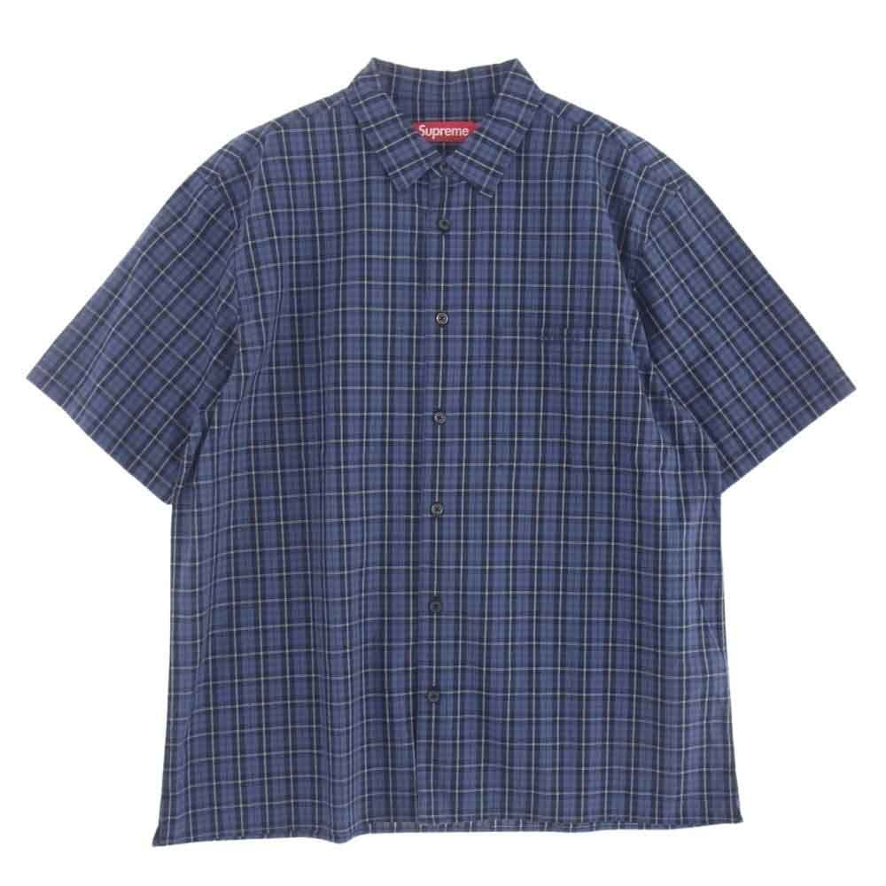 Supreme シュプリーム 半袖シャツ 24SS Loose Fit Mini Plaid S