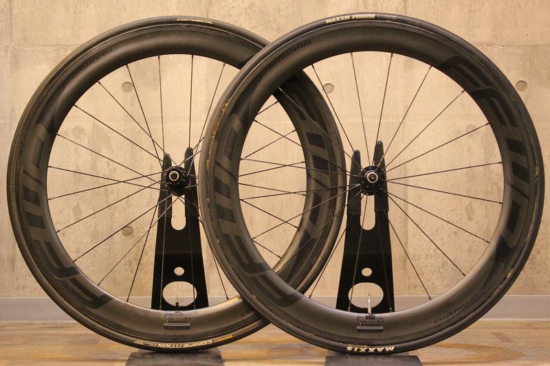 FFWD F6R カーボンチューブラーホイール シマノ10s 美品 ファストフォワード FFWD F6R カーボン チューブラー ホイール