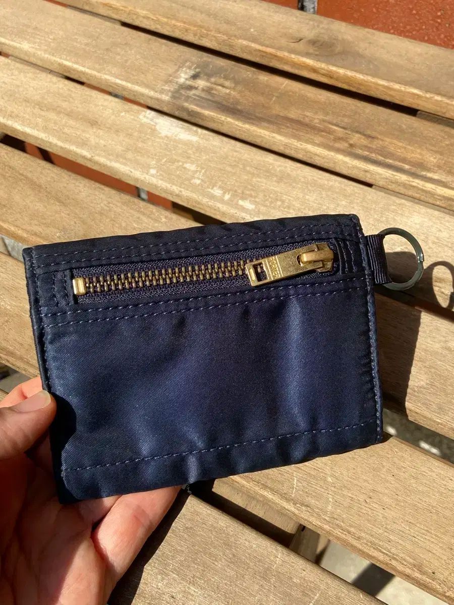 美品PORTER ネイビー 二つ折り財布 Porter(ポーター) 二つ折り財布 ネイビーカラー - メルカリ