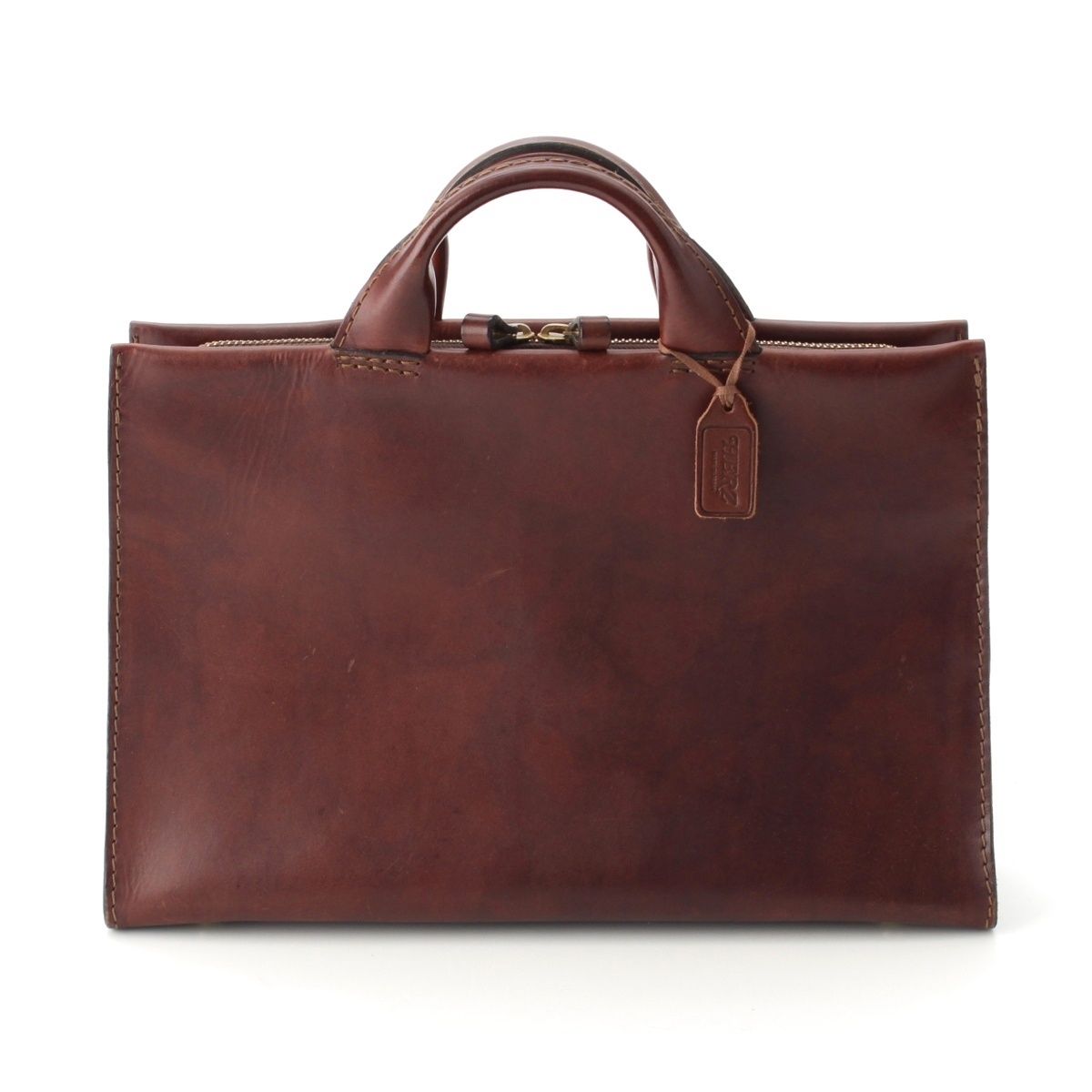 HERZ ブリーフケース ブラウン レザー HERZ - ヘルツ／HERZ バッグ ブリーフケース ビジネスバッグ 鞄