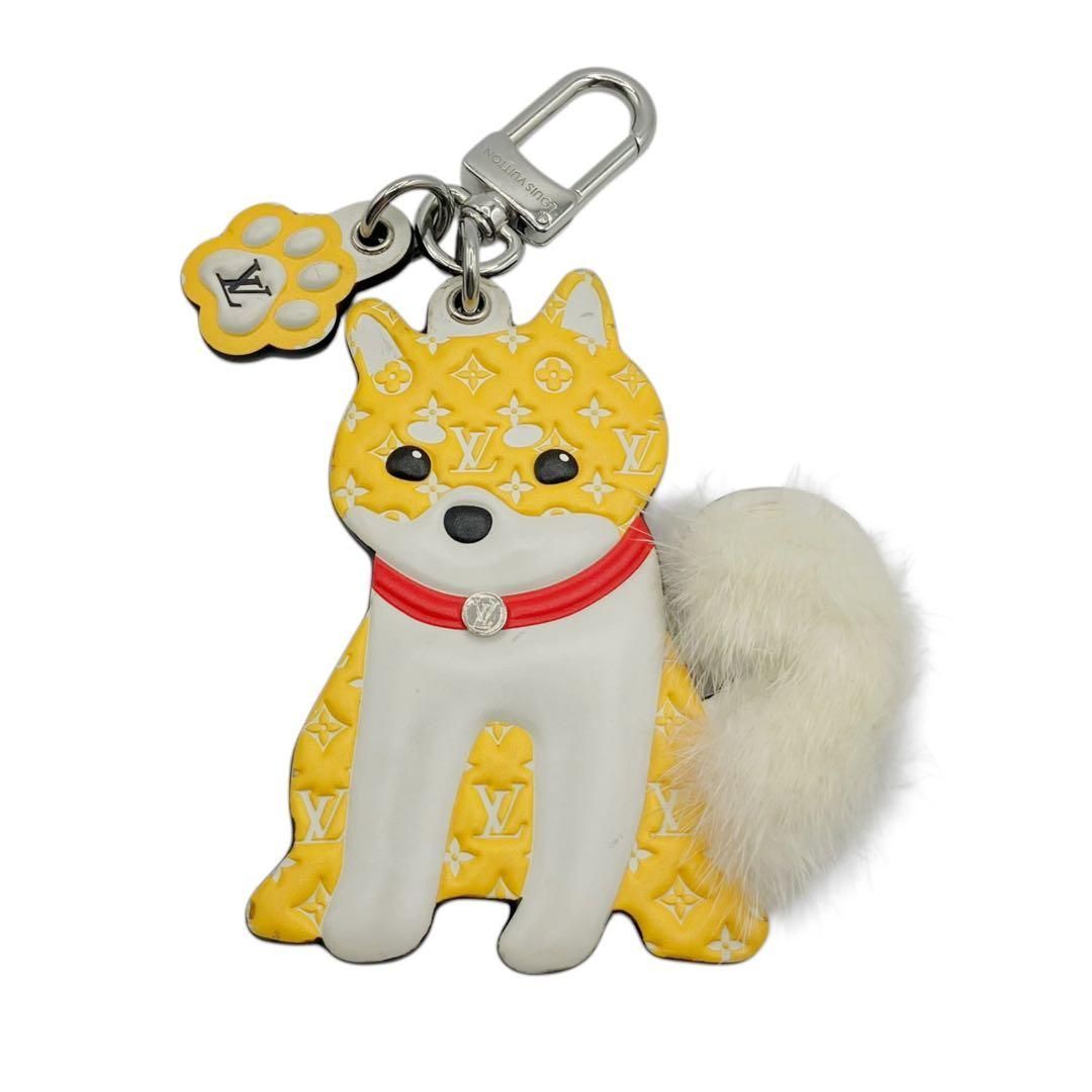 ルイヴィトン ポルトクレ LVシバ モノグラム チャーム