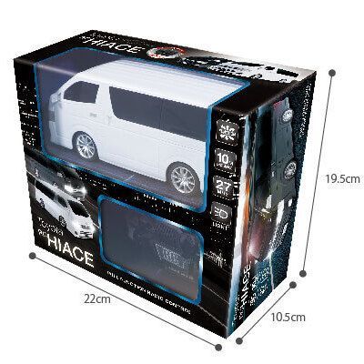 トヨタ ハイエースラジコン RCカー 白・黒2カラ― フル トヨタ ハイエースラジコン RCカー 白・黒2カラ― フル