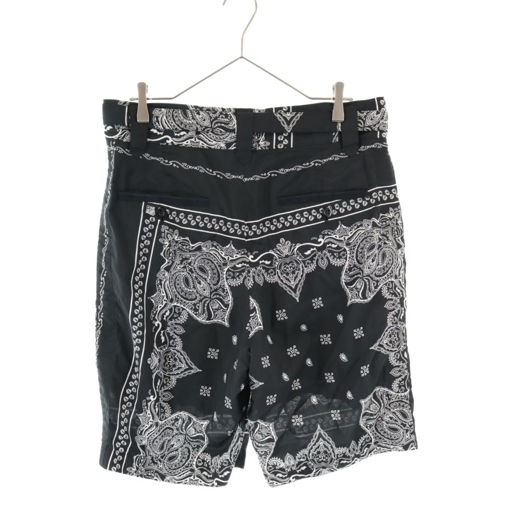 423センチワタリSacai サカイ Bandana Printed Shorts バンダナ