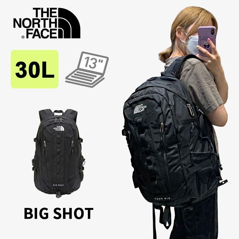 THE NORTH FACE ザノースフェイス リュック 30L BIG SHOT 通勤通学 バックパック レディース 男性用 女性用 男女共用 メンズバッグ ザック ノートパソコン