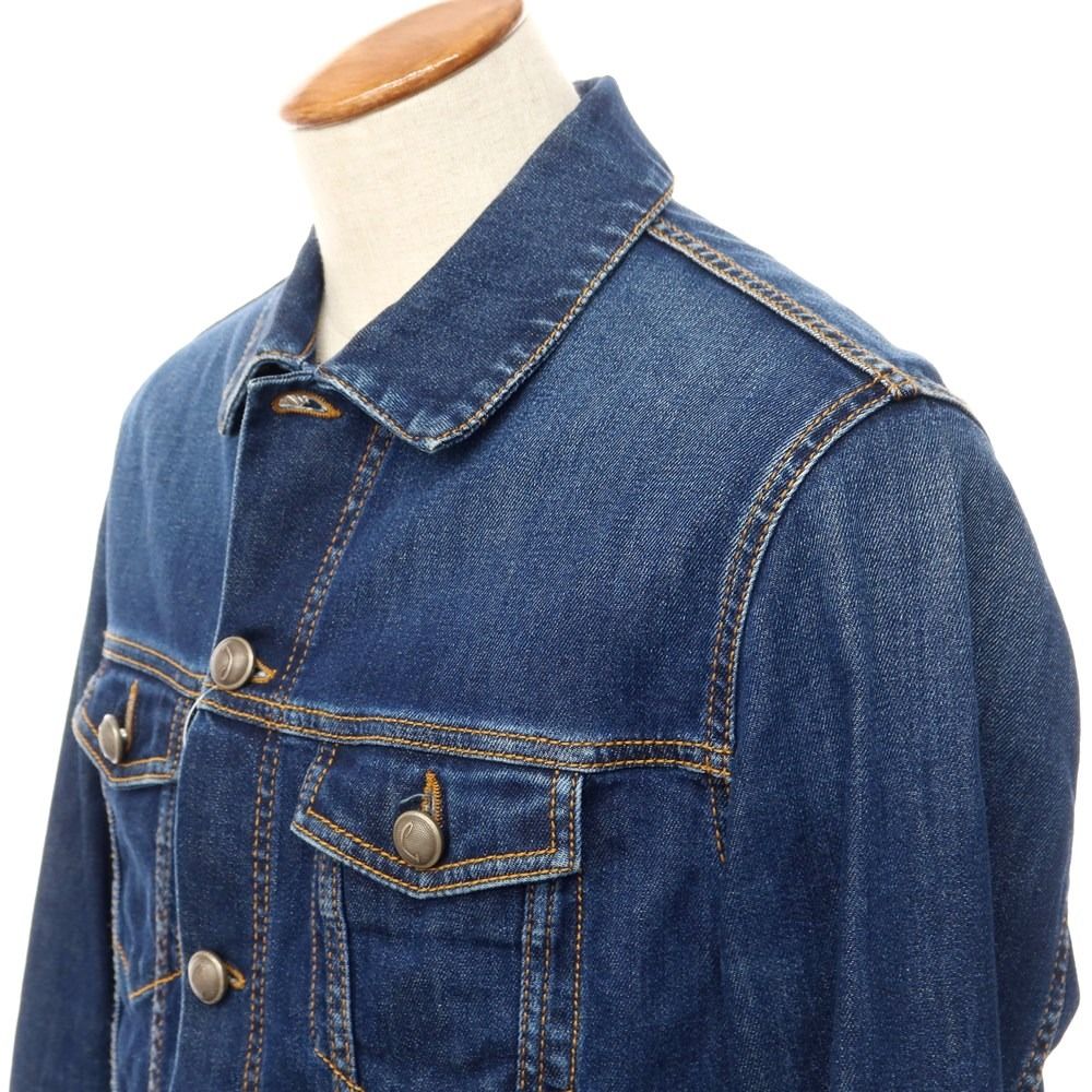 中古】ヤコブコーエン JACOB COHEN ストレッチ デニムジャケット G  